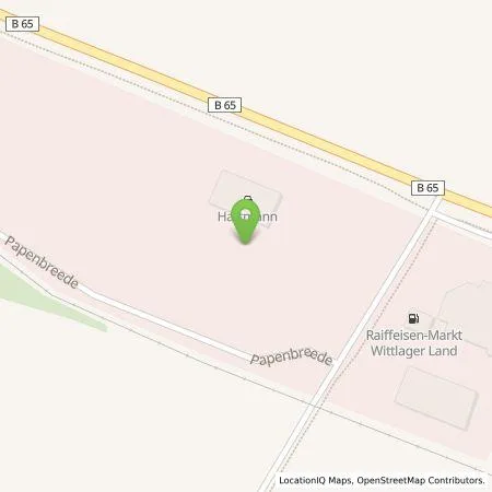 Standortübersicht der Tankstelle IHR autoPARTNER Hartmann in 49152 Bad Essen