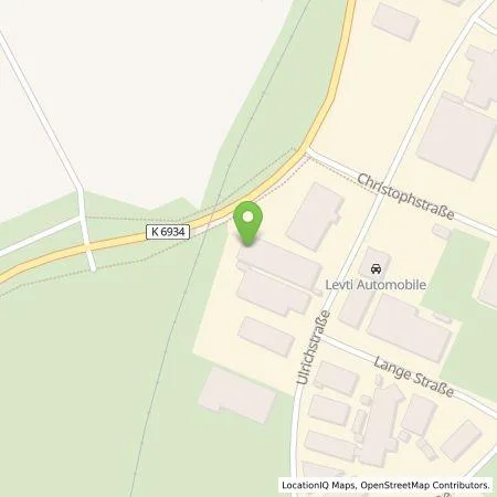 Standortübersicht der Tankstelle Günter Brielmann in 72116 Mössingen