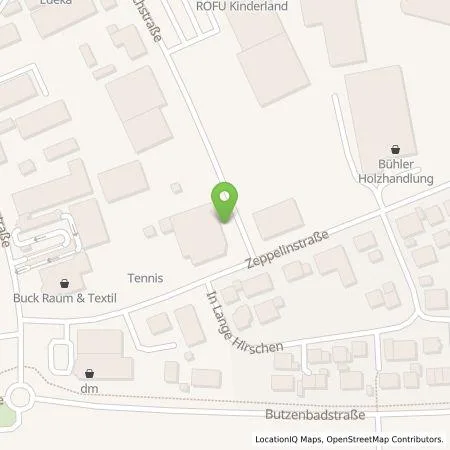 Standortübersicht der Tankstelle Martina Brielmann in 72116 Mössingen