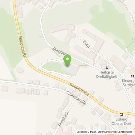 Standortübersicht der Tankstelle Gemeinde Lisberg in 96170 Lisberg