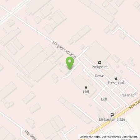 Standortübersicht der Tankstelle Auto Heindorf GmbH & Co. KG in 46509 Xanten