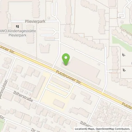 Standortübersicht der Tankstelle Karl Radlmaier GmbH in 81739 München