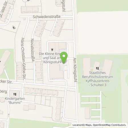 Standortübersicht der Tankstelle KER Solar Service GmbH & Co KG in 06556 Artern