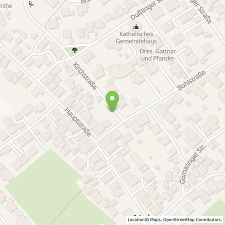 Standortübersicht der Tankstelle Gemeinde Nehren in 72147 Nehren