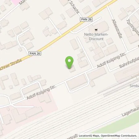 Standortübersicht der Tankstelle In(n) Energie GmbH in 84359 Simbach am Inn