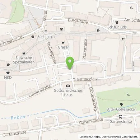 Standortübersicht der Tankstelle Stadtwerke Sondershausen GmbH in 99706 Sondershausen