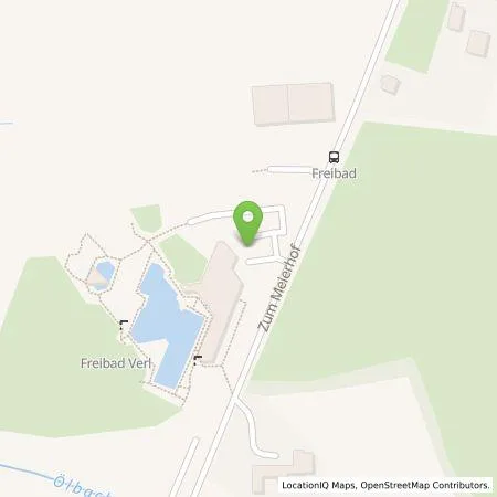 Standortübersicht der Tankstelle Stadtwerk Verl GmbH in 33415 Verl