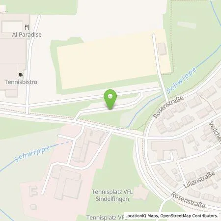 Standortübersicht der Tankstelle Stadtwerke Sindelfingen Mobility GmbH in 71063 Sindelfingen