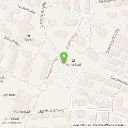 Standortübersicht der Tankstelle Stadt Waldenbuch in 71111 Waldenbuch