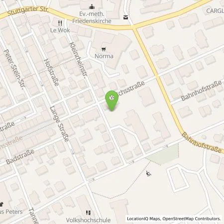 Standortübersicht der Tankstelle Regioladen+ GmbH & Co.KG in 72250 Freudenstadt