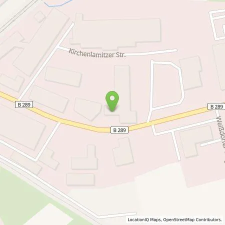 Standortübersicht der Tankstelle Autohaus Fischer GmbH (Münchberg) in 95213 Münchberg