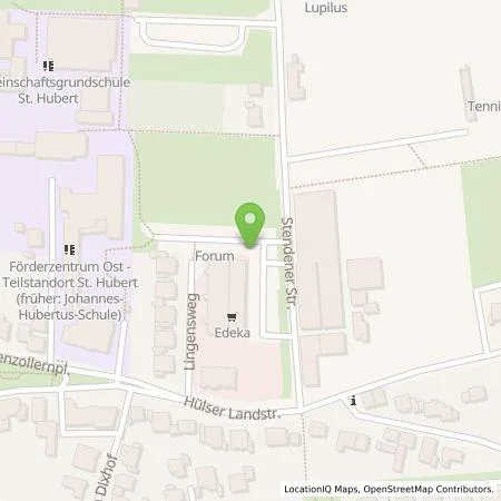 Standortübersicht der Tankstelle Stadtwerke Kempen GmbH in 47906 Kempen