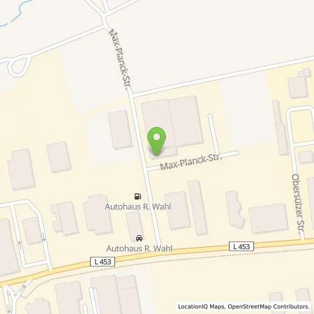 Standortübersicht der Tankstelle Pfalzwerke AG in 67269 Grünstadt