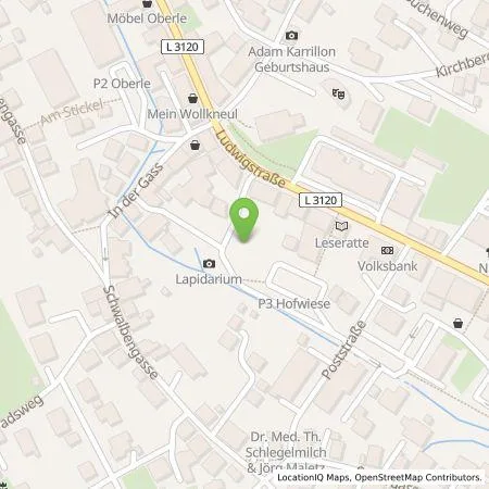 Standortübersicht der Tankstelle Energiegenossenschaft Starkenburg eG in 69483 Wald-Michelbach