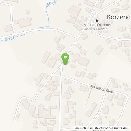 Standortübersicht der Tankstelle Richter R&W GmbH in 95491 Ahorntal