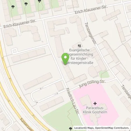 Standortübersicht der Tankstelle B. Kammann in 40474 Düsseldorf