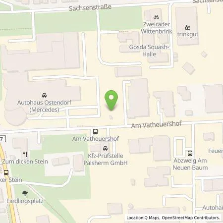 Standortübersicht der Tankstelle Stadtwerke Ahlen GmbH in 59229 Ahlen