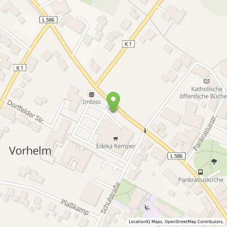 Standortübersicht der Tankstelle Stadtwerke Ahlen GmbH in 59227 Ahlen