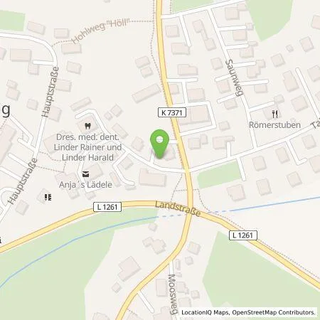 Standortübersicht der Tankstelle Donau-Iller Bank eG in 89195 Staig