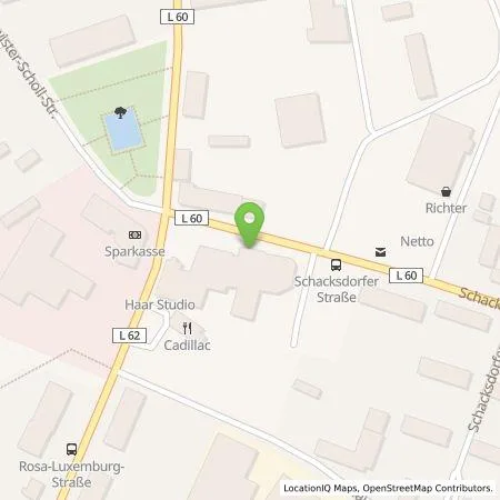 Standortübersicht der Tankstelle Autohaus Meyer & Ziegler GmbH in 03238 Finsterwalde