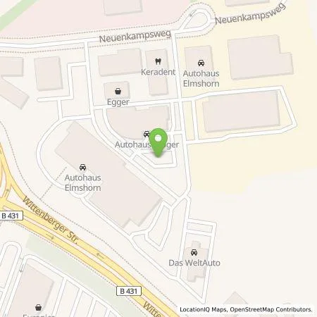 Standortübersicht der Tankstelle Autohaus Herrmann Kröger GmbH in 25337 Kölln-Reisiek