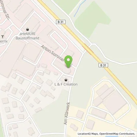 Standortübersicht der Tankstelle Autohaus Bernd Ivacic GmbH in 88046 Friedrichshafen