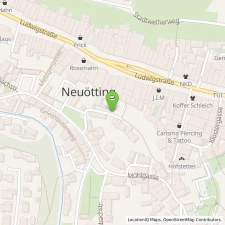 Standortübersicht der Tankstelle Energiegenossenschaft Inn-Salzach eG in 84524 Neuötting