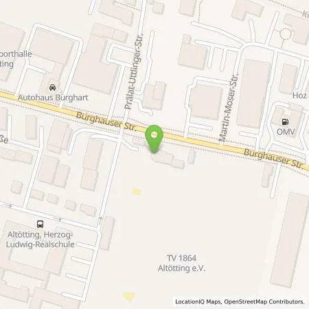 Standortübersicht der Tankstelle Energiegenossenschaft Inn-Salzach eG in 84503 Altötting