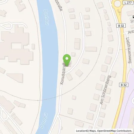 Standortübersicht der Tankstelle Andreas Busch in 72488 Sigmaringen