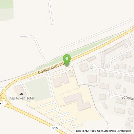 Standortübersicht der Tankstelle Maschinenringe Deutschland GmbH in 86633 Neuburg an der Donau