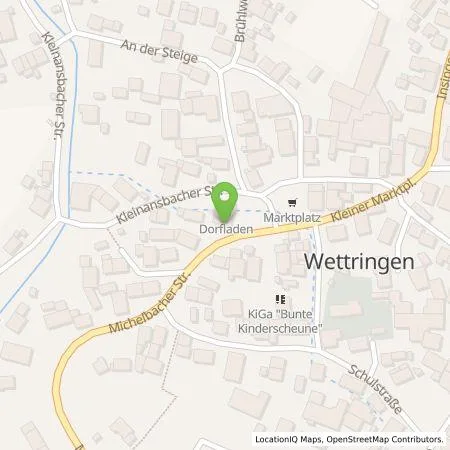 Standortübersicht der Tankstelle N-ERGIE Aktiengesellschaft in 91631 Wettringen