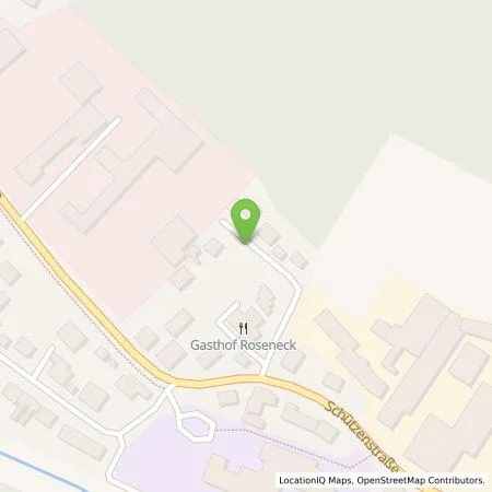 Standortübersicht der Tankstelle Gasthof Roseneck in 96346 Wallenfels