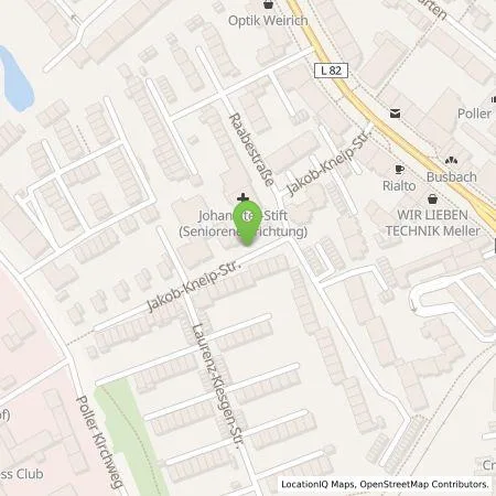 Standortübersicht der Tankstelle TankE GmbH in 51105 Köln