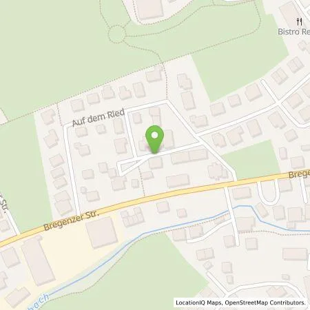 Standortübersicht der Tankstelle TANNENHOF Sport & Spa GmbH & Co. KG in 88171 Weiler - Simmerberg