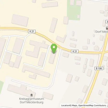 Standortübersicht der Tankstelle Freizeit-Dorf-Mecklenburg UG in 23972 Dorf Mecklenburg