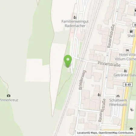 Standortübersicht der Tankstelle Kreisverwaltung Cochem-Zell in 56812 Cochem