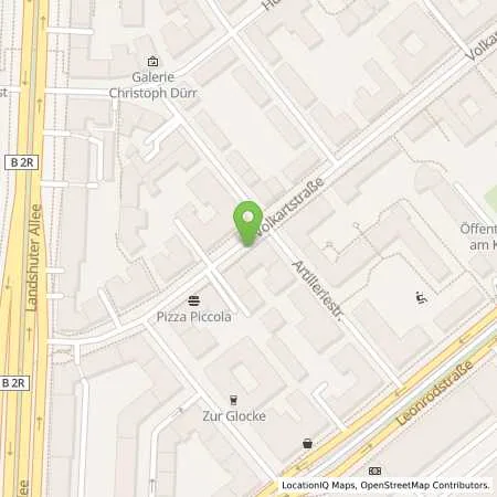 Standortübersicht der Tankstelle SWM Versorgungs GmbH in 80636 München