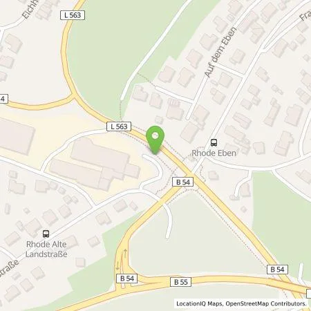 Standortübersicht der Tankstelle NOI GmbH & Co. KG in 57462 Olpe