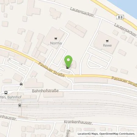 Standortübersicht der Tankstelle A. Maier GmbH & Co. KG in 94474 Vilshofen