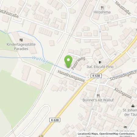 Standortübersicht der Tankstelle Erneuerbare Energien Rheingau-Taunus GmbH in 65396 Walluf