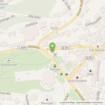 Standortübersicht der Tankstelle Erneuerbare Energien Rheingau-Taunus GmbH in 65307 Bad Schwalbach