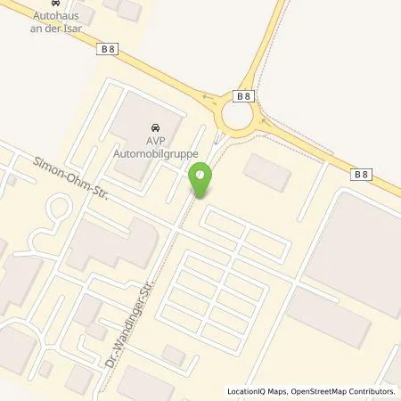 Standortübersicht der Tankstelle VIOCON GmbH in 94447 Plattling