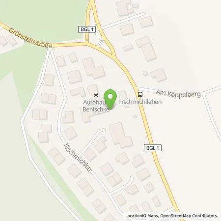 Standortübersicht der Tankstelle Benischke GmbH & Co. KG in 83471 Schönau am Königssee