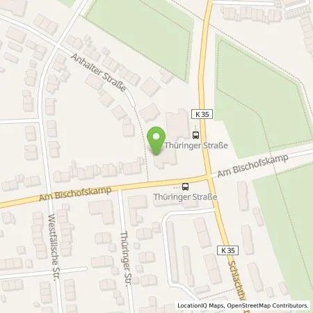 Standortübersicht der Tankstelle Evangelisches Christophoruswerk e.V. in 47167 Duisburg