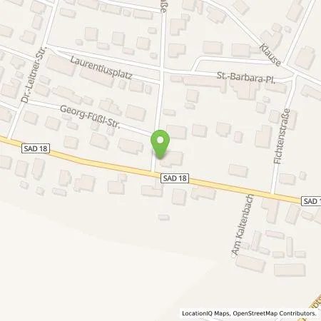 Standortübersicht der Tankstelle Gemeinde Bodenwöhr in 92439 Bodenwöhr