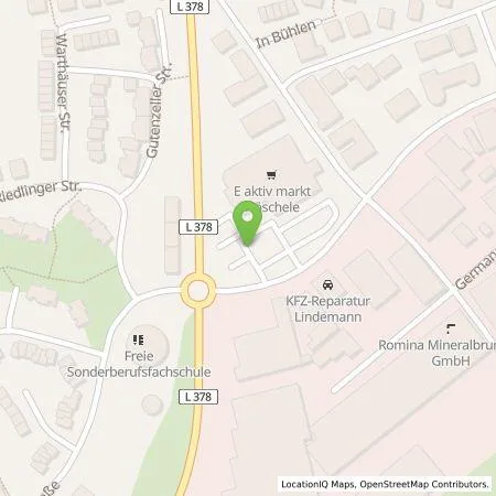 Standortübersicht der Tankstelle HUMMEL Systemhaus GmbH & Co. KG in 72768 REUTLINGEN