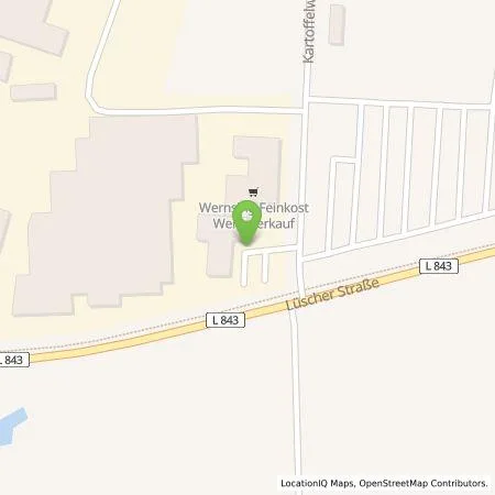 Standortübersicht der Tankstelle Wernsing Feinkost GmbH in 49624 Addrup