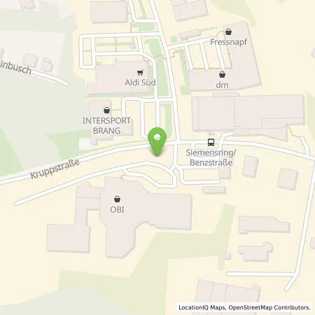 Standortübersicht der Tankstelle Bauzentrale Schumacher GmbH in 53925 Kall