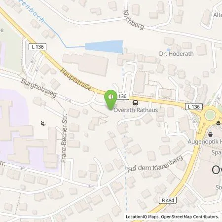 Standortübersicht der Tankstelle Stadtwerke Overath Energie GmbH in 51491 Overath