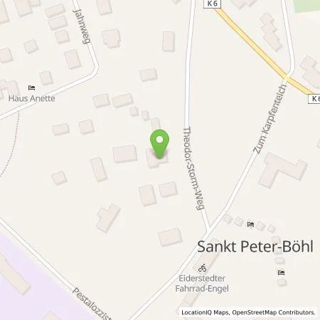 Standortübersicht der Tankstelle Haus Tide - Michaela Gläßer in 25826 Sankt Peter-Ording